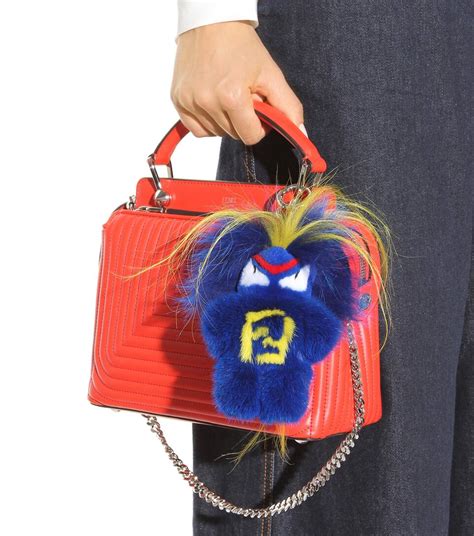 fendi monster charm replica|fendi purse charm.